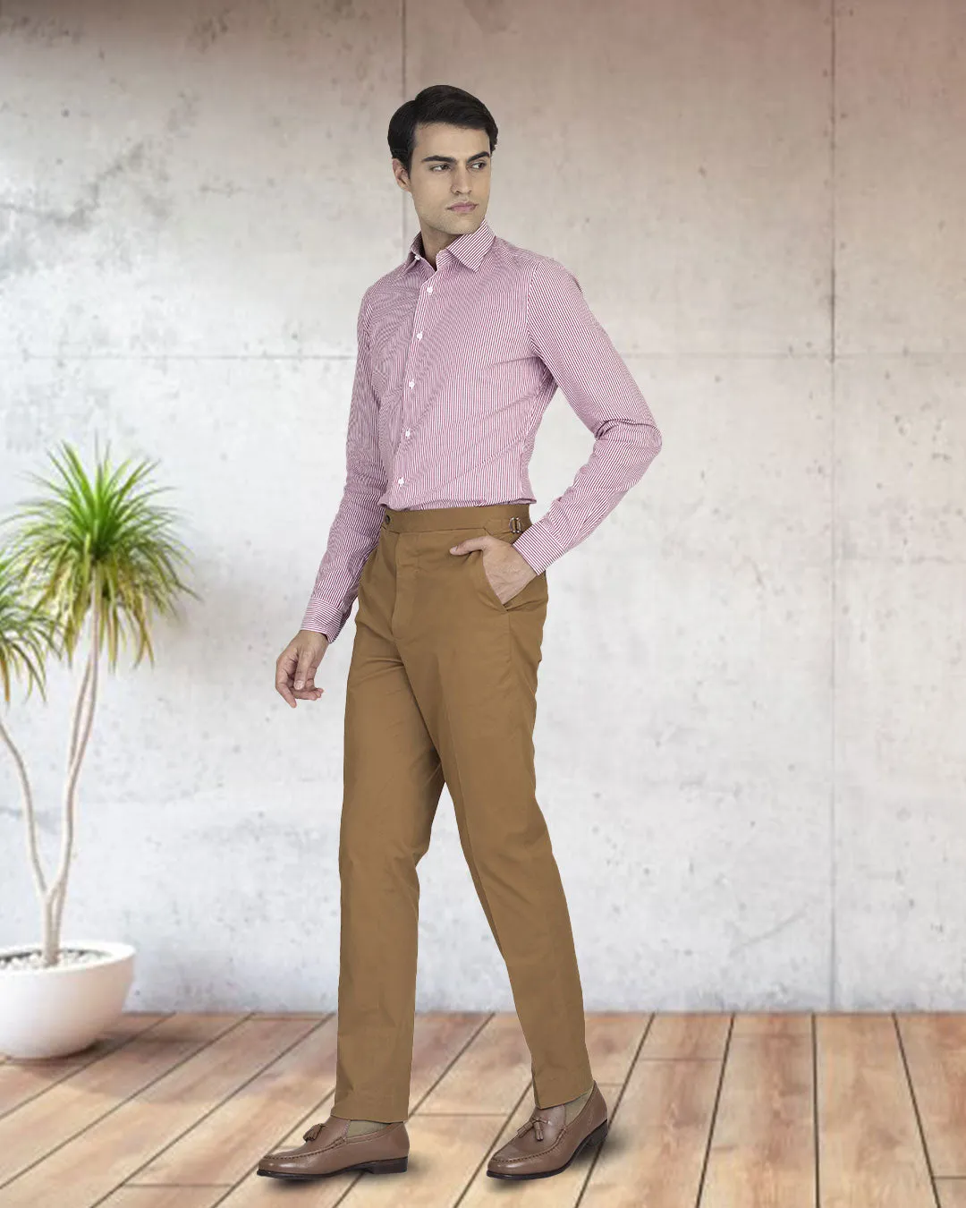 Genoa Copper Dress Pant