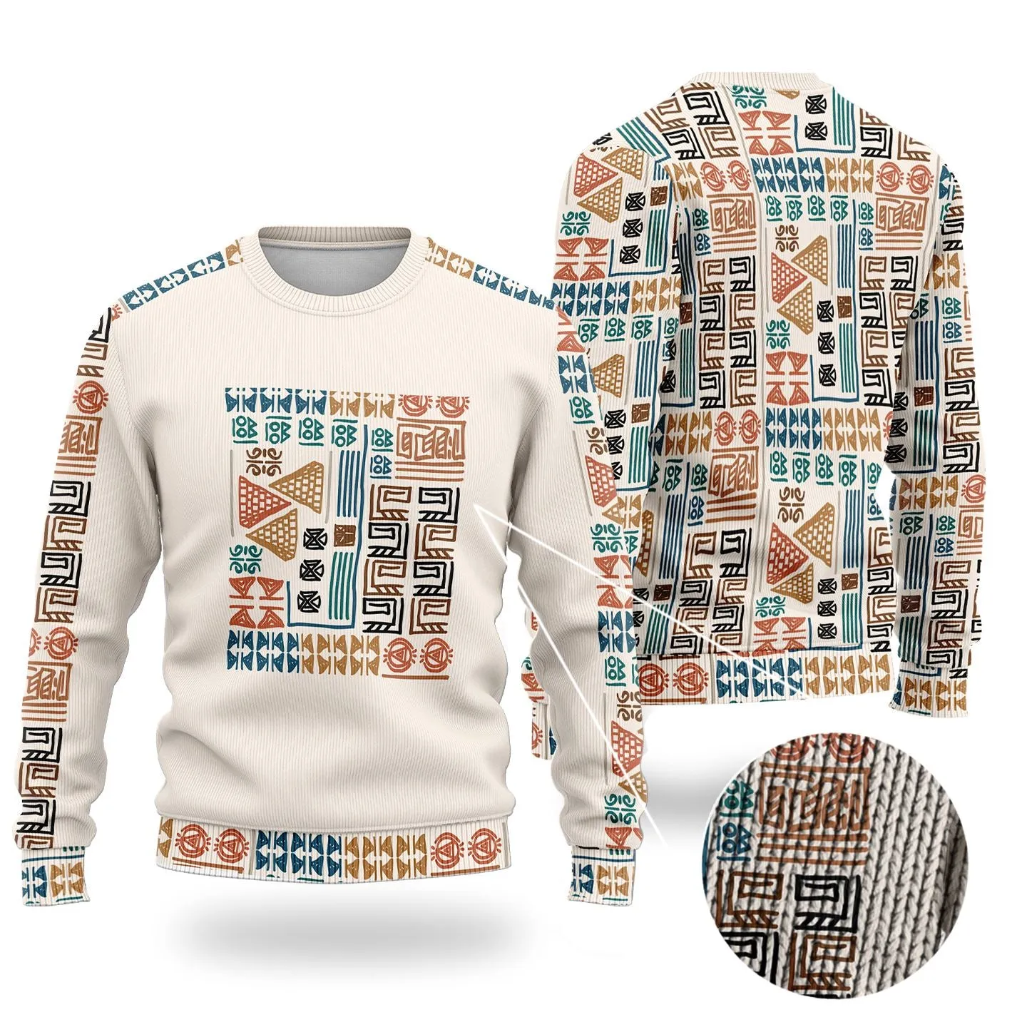 Geometric Harmony Sweatshirt