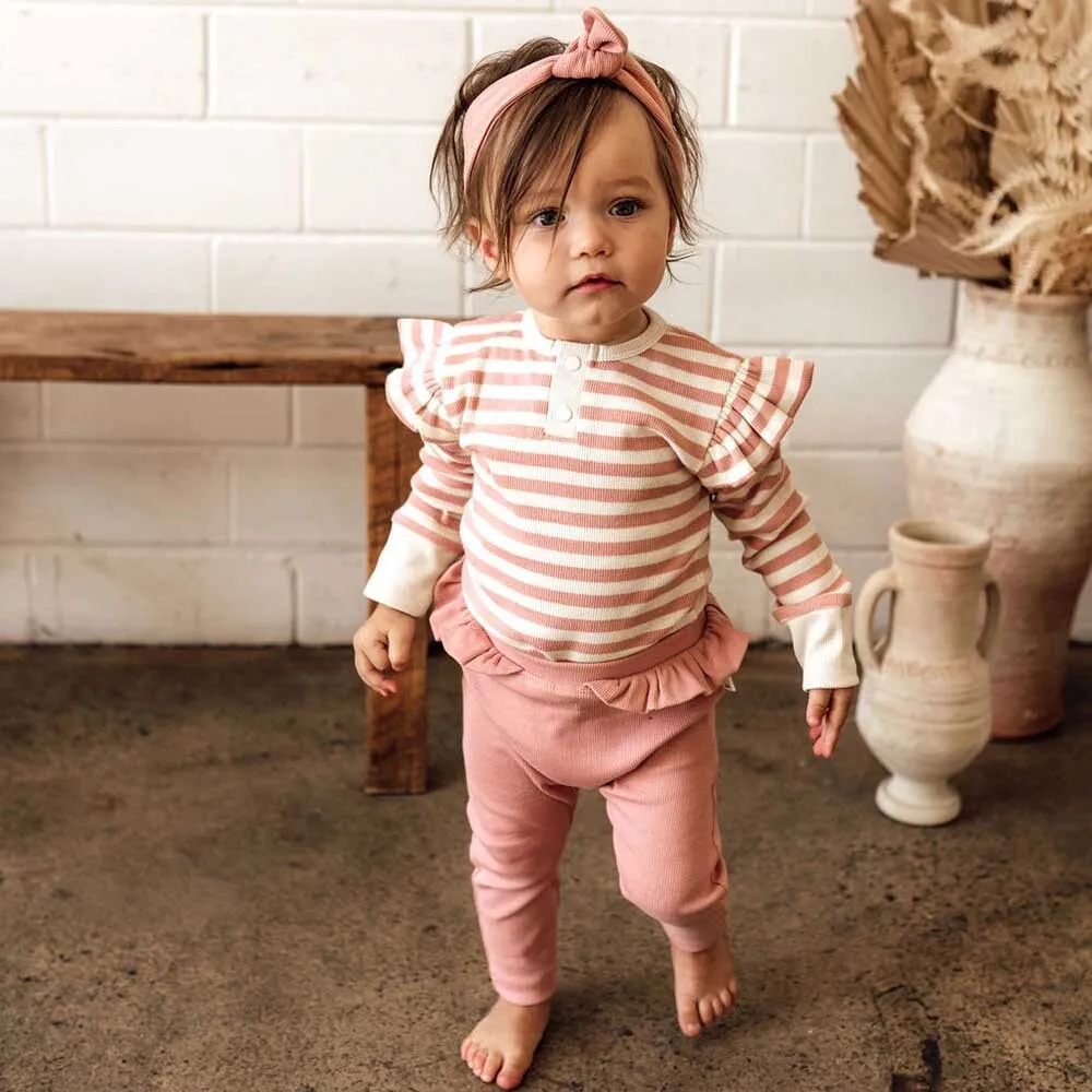 Girl's Rose Organic Pants