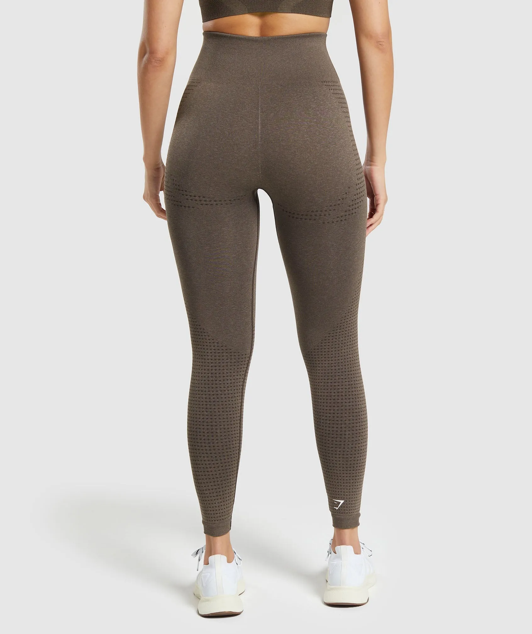 Gymshark Vital Seamless 2.0 Leggings - Brown Marl