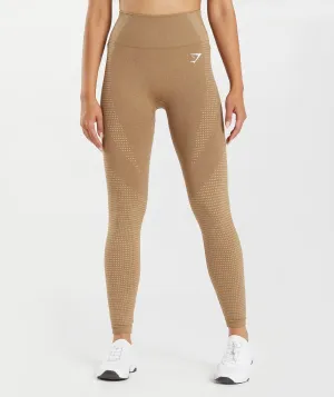 Gymshark Vital Seamless 2.0 Leggings - Fawn Marl