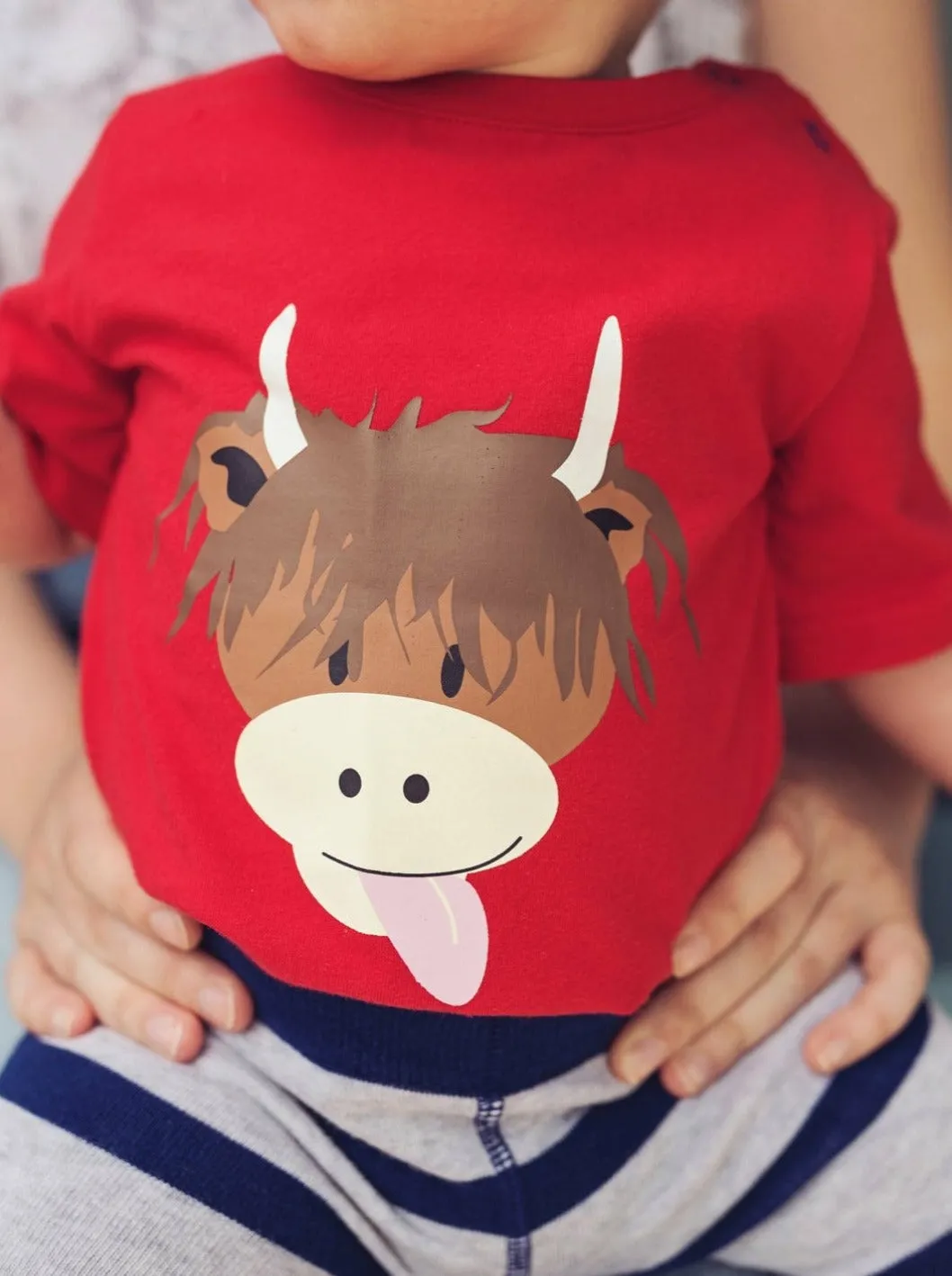 Hamish Highland Cow Tee