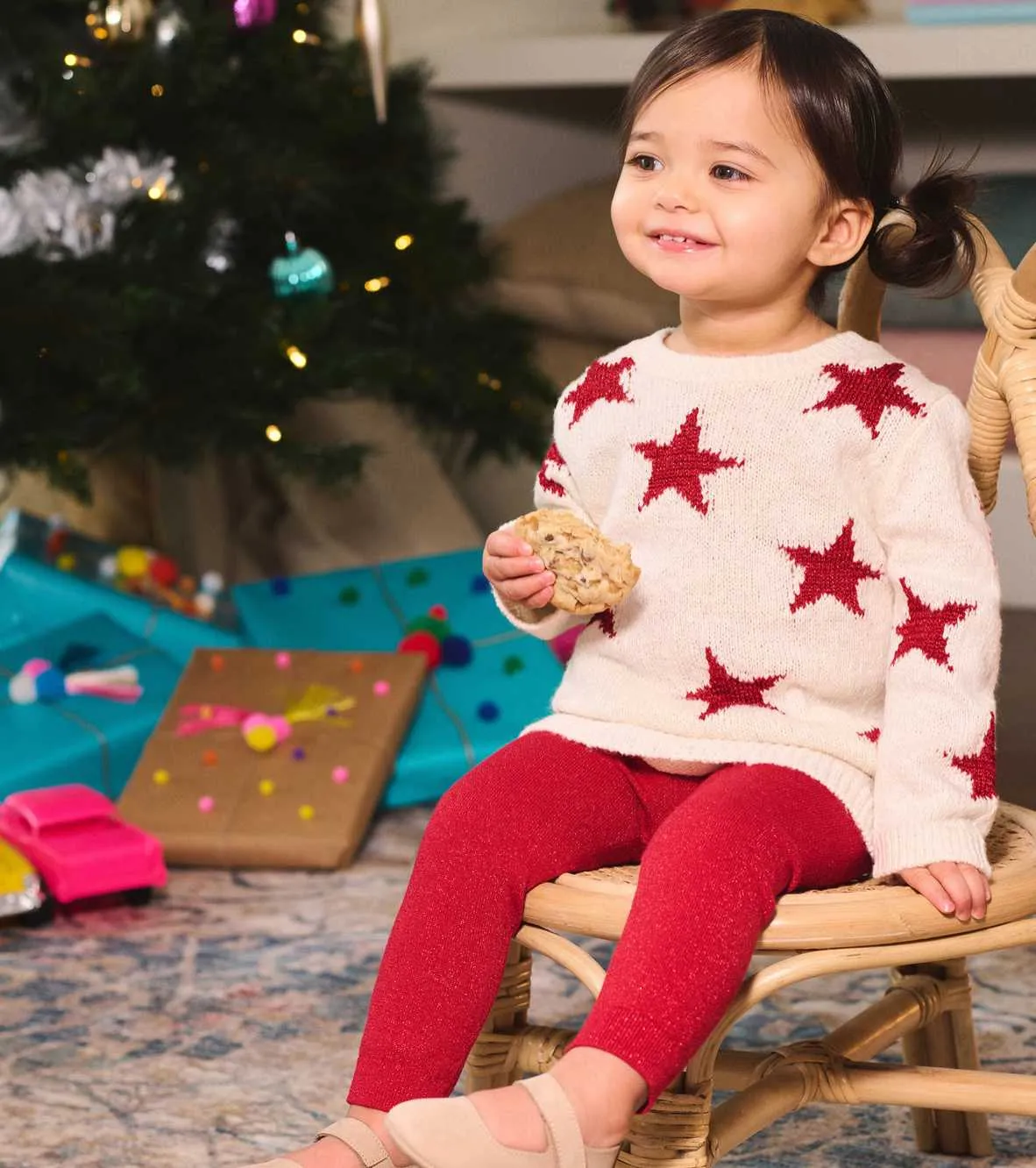 Holiday Stars Sweater Dress | Hatley