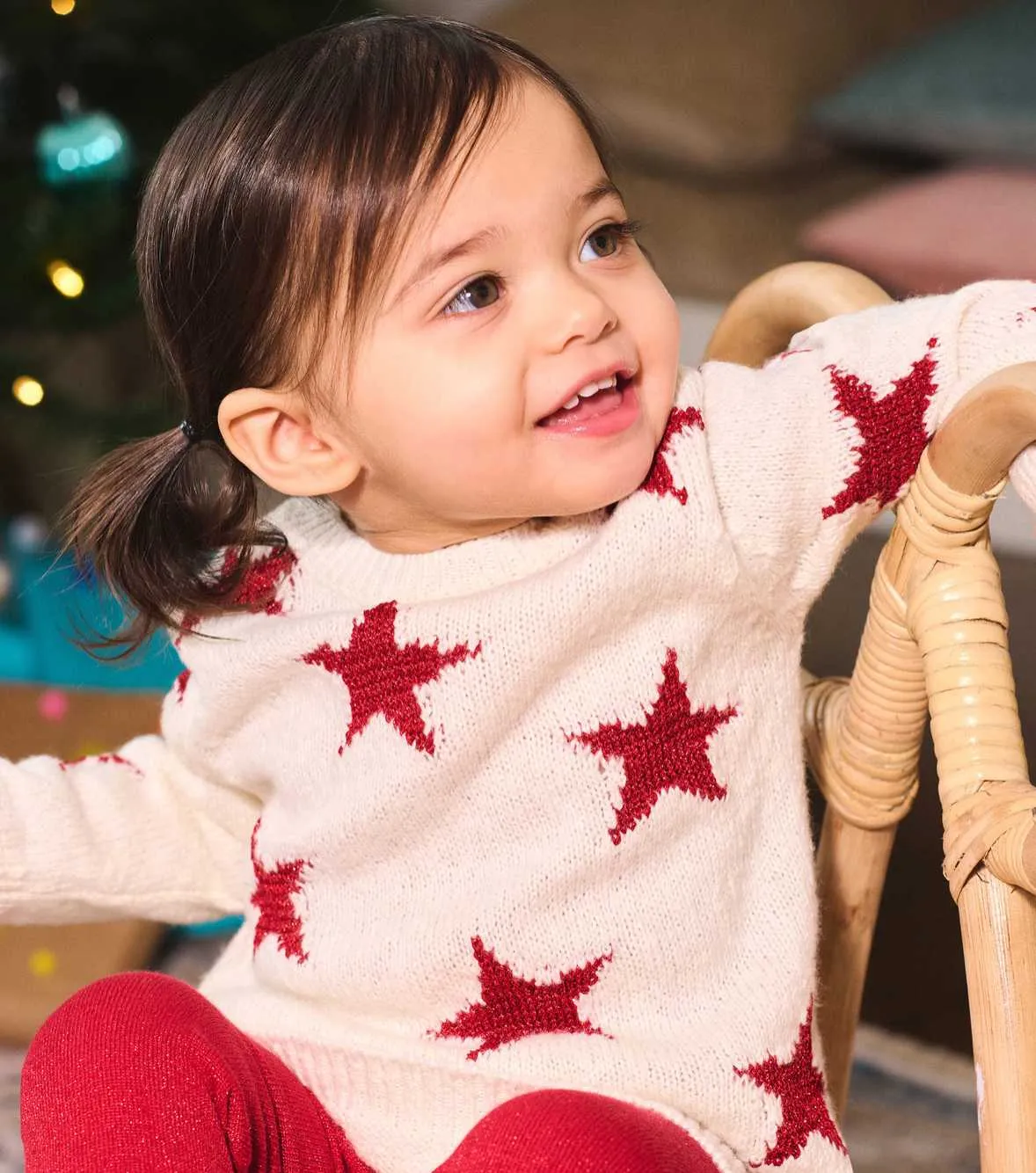 Holiday Stars Sweater Dress | Hatley