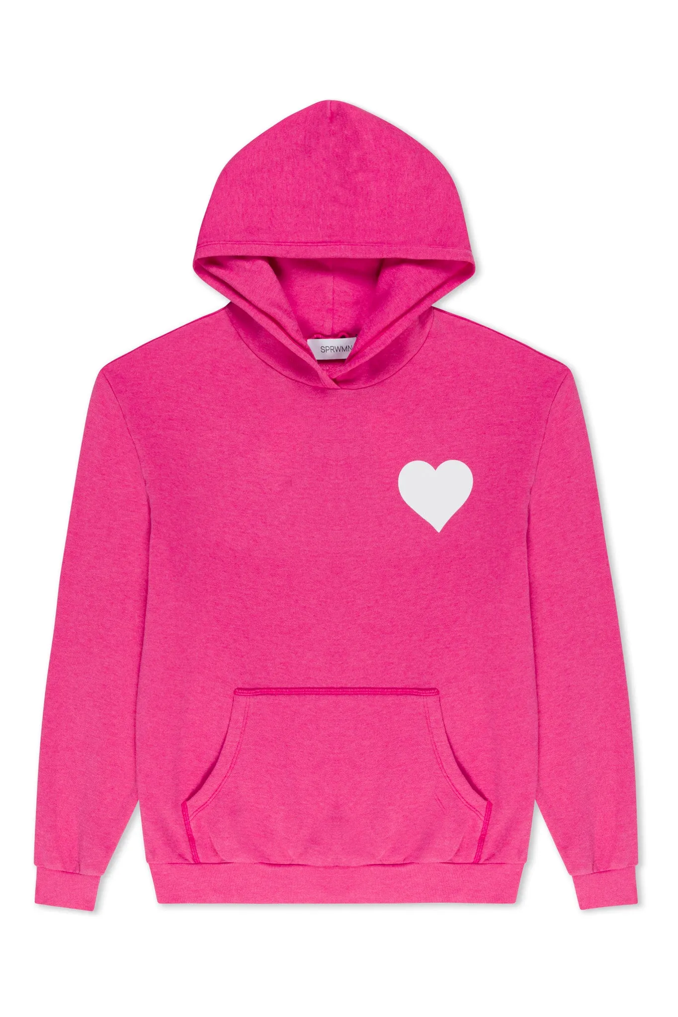 Hot Pink Heart Hoodie