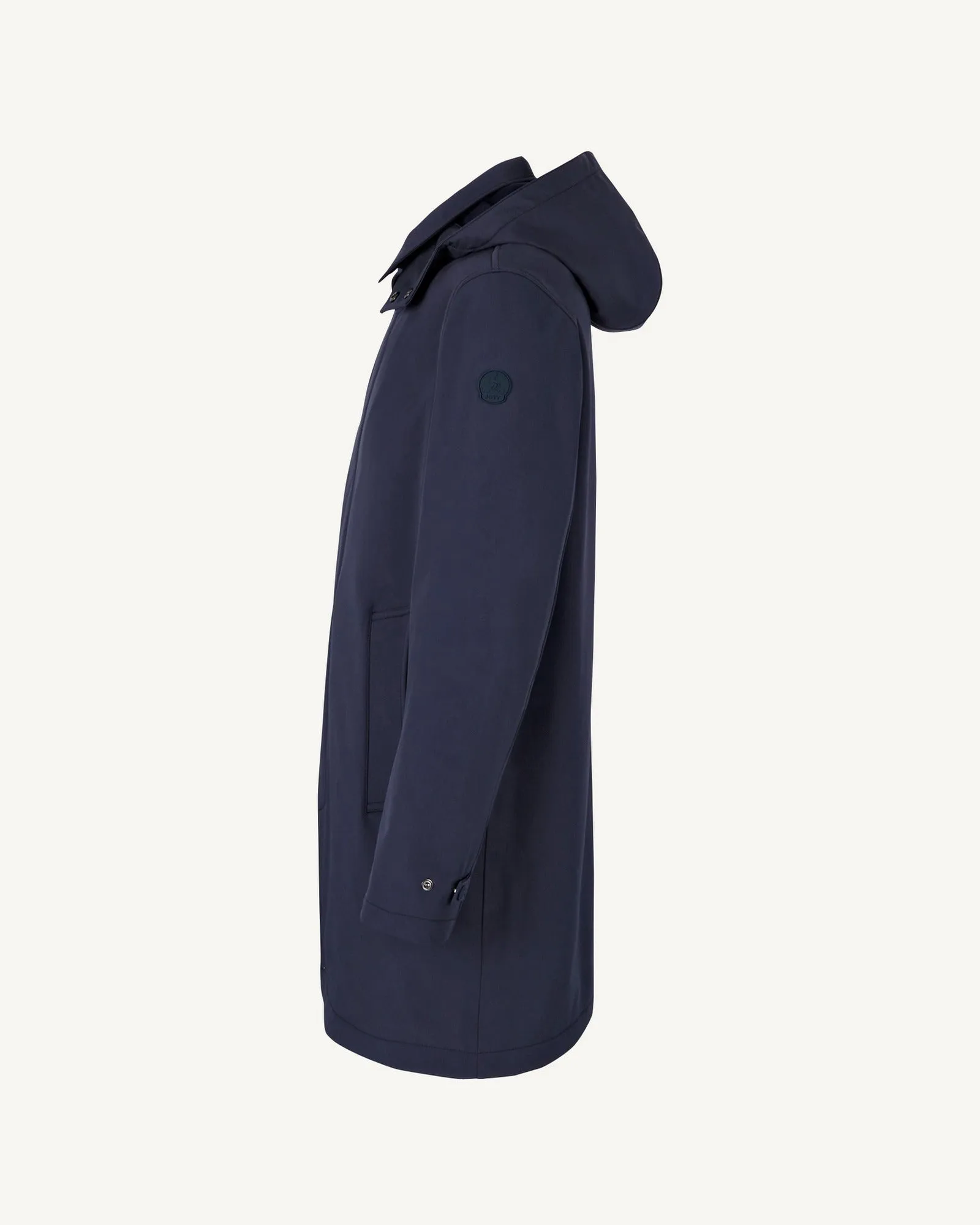 Imperméable à capuche amovible Marine Athenes