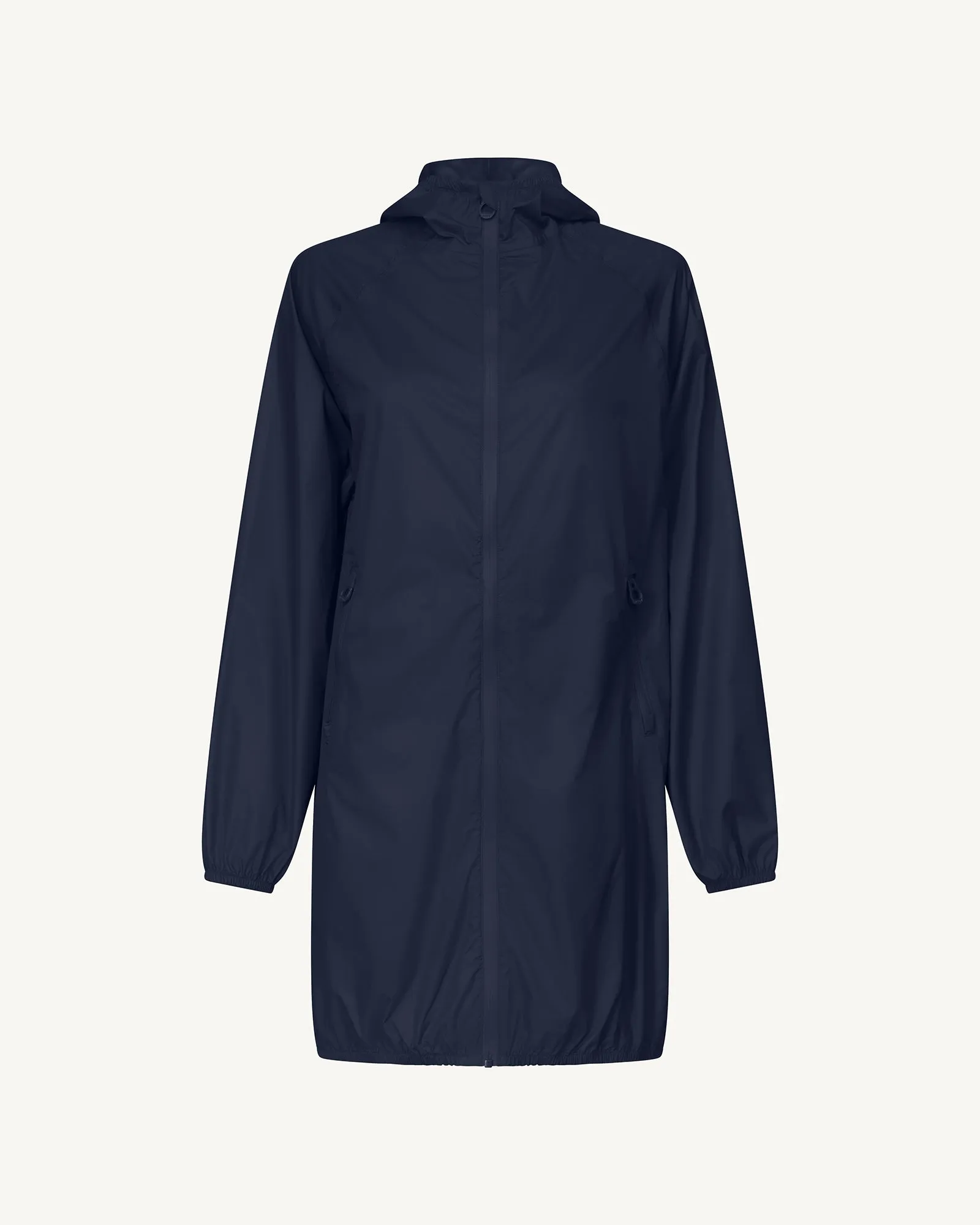 Imperméable long à capuche Marine Glendale