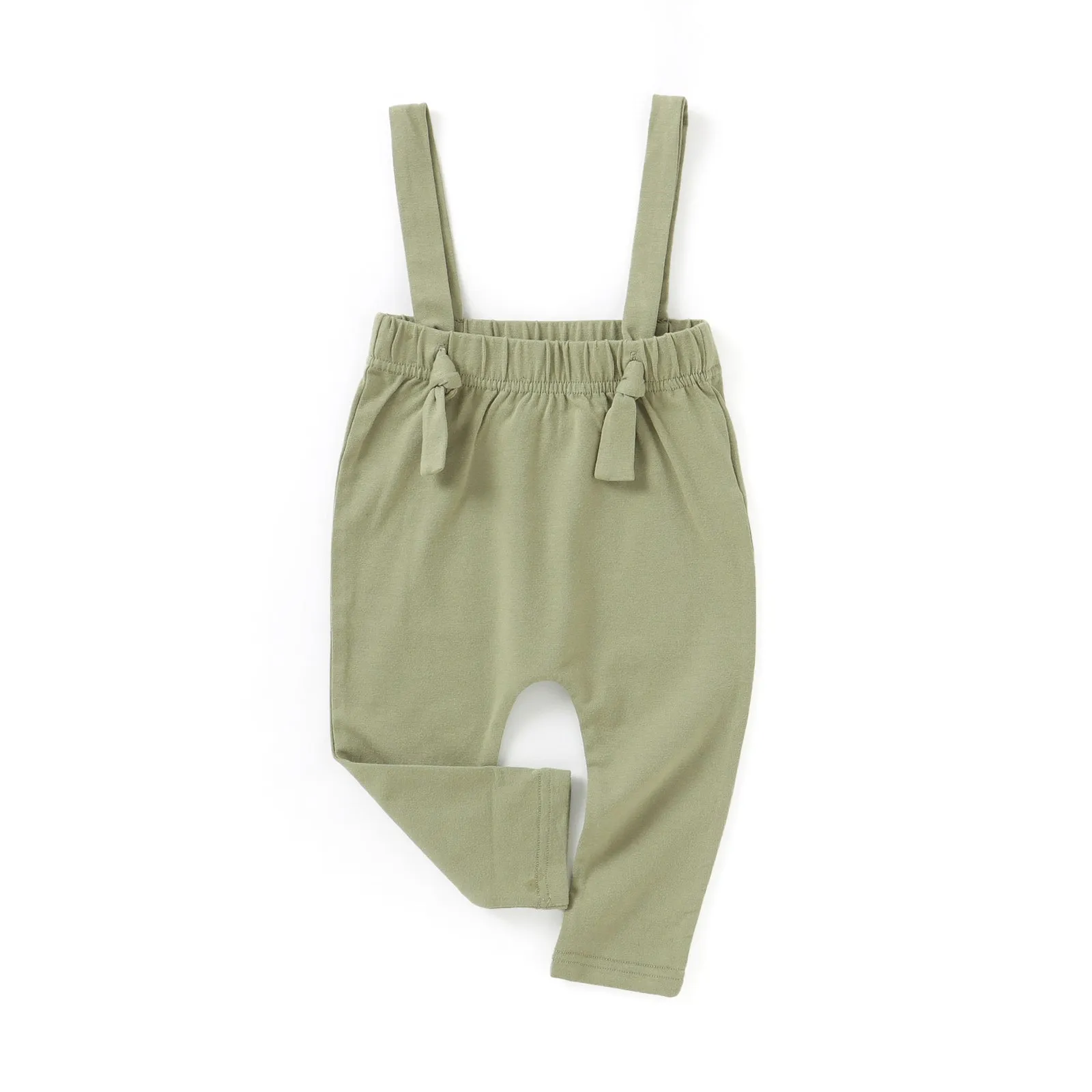 JBØRN Organic Cotton Baby Suspender Leggings