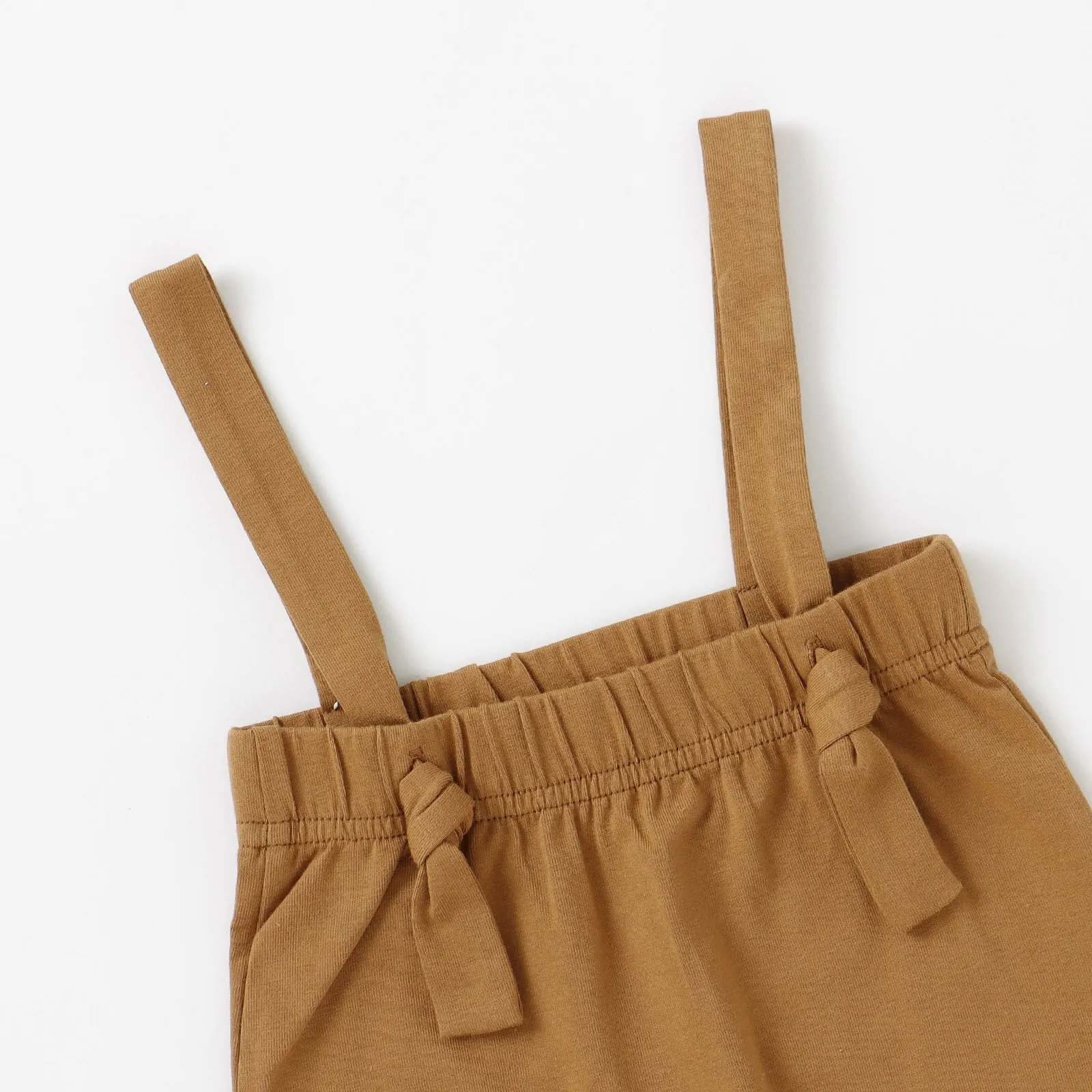 JBØRN Organic Cotton Baby Suspender Leggings