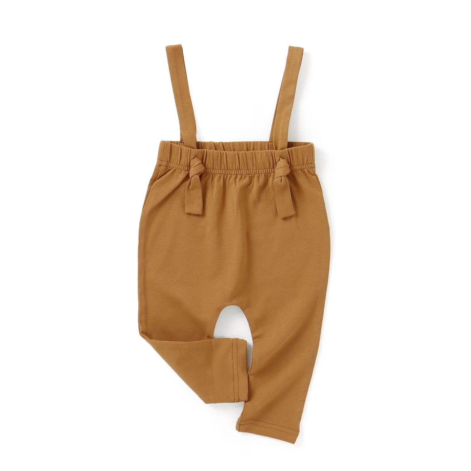 JBØRN Organic Cotton Baby Suspender Leggings