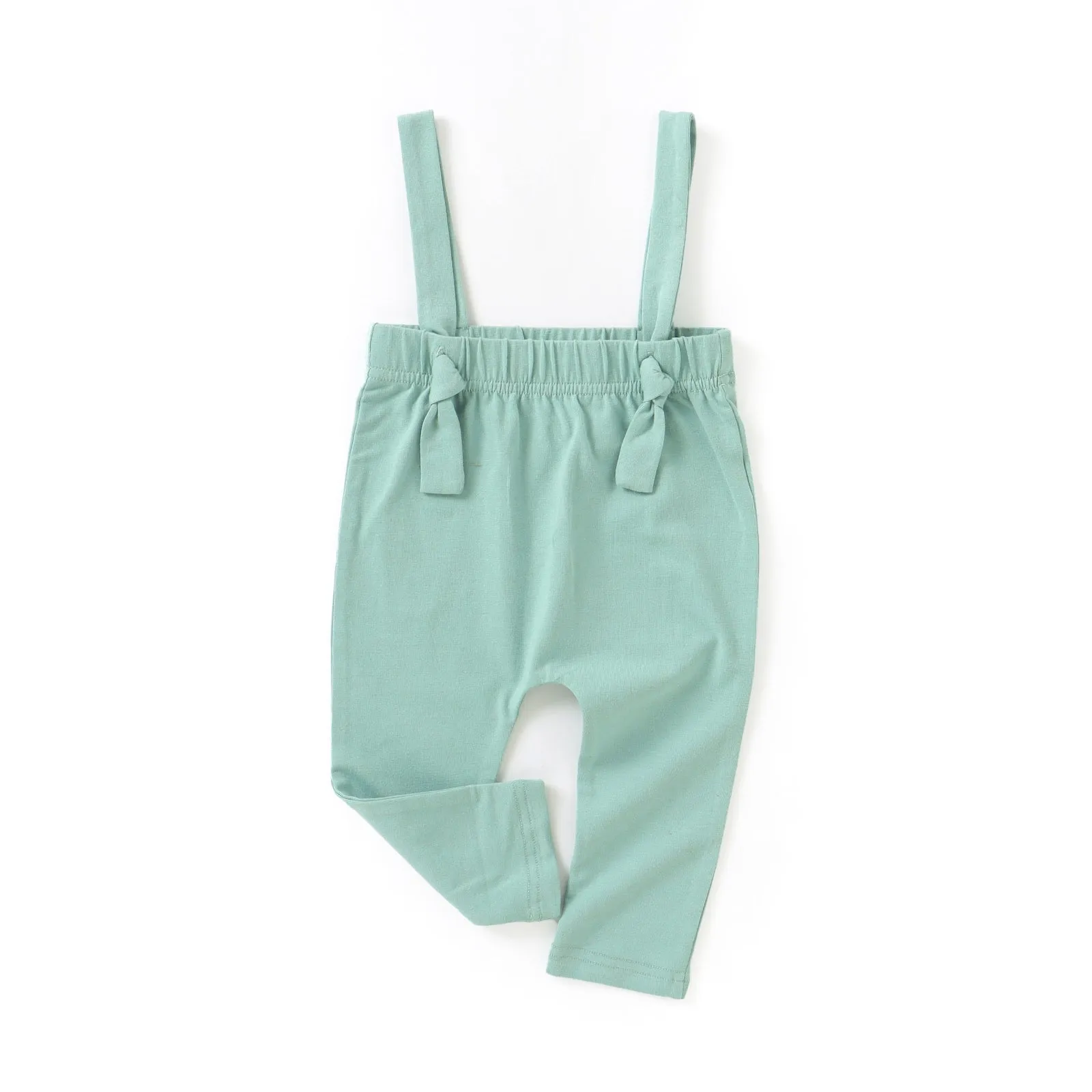 JBØRN Organic Cotton Baby Suspender Leggings