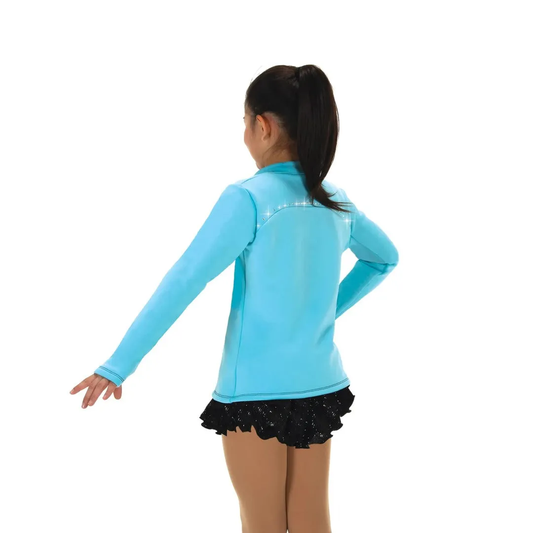 Jerry's Women's S222 Fleece Sparkle Seam Figure Skating Jacket