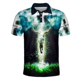 Jesus Underwater Polo Shirt - Christian Shirts & Shorts