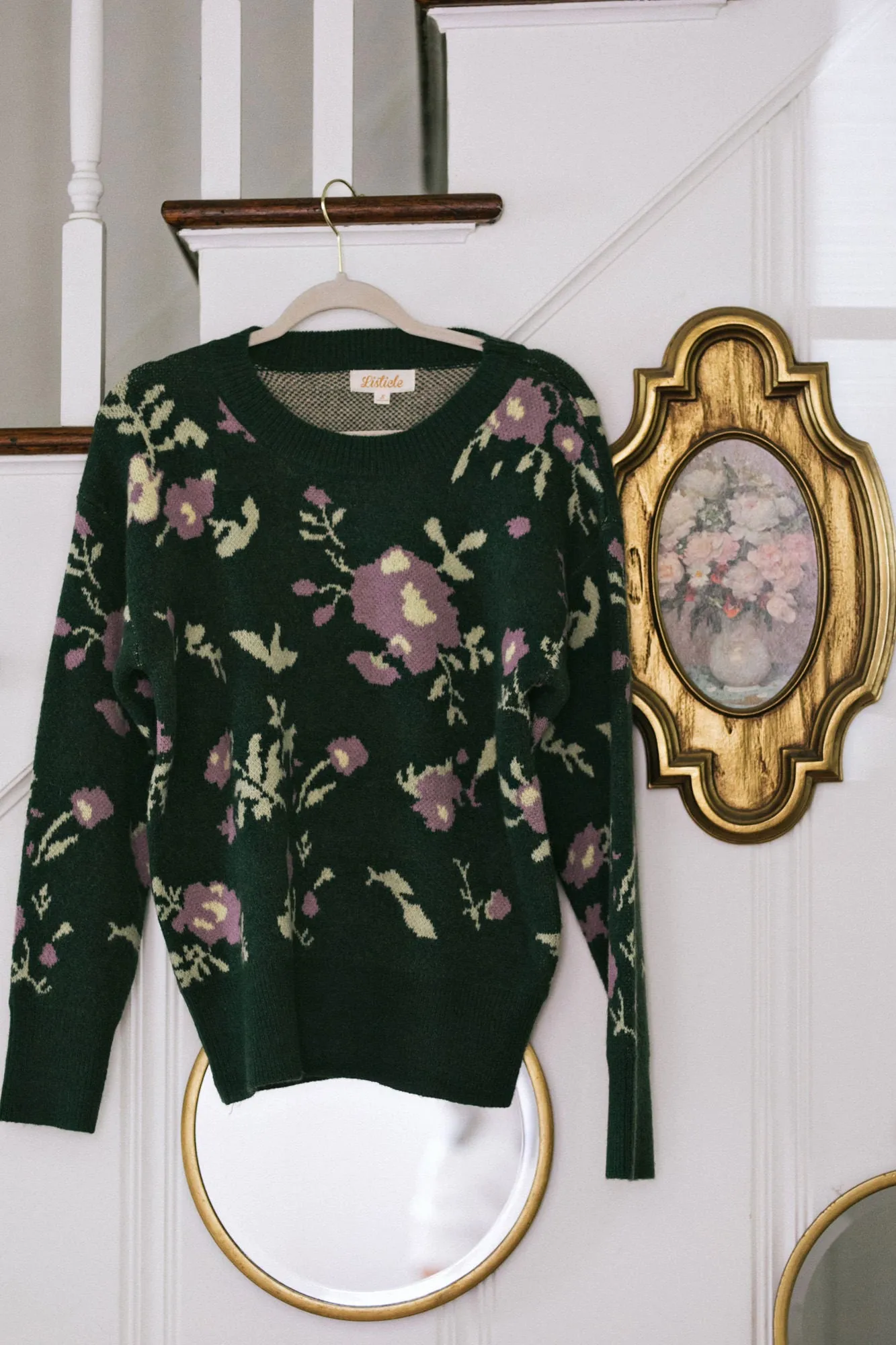 Juniper Floral Knit Sweater