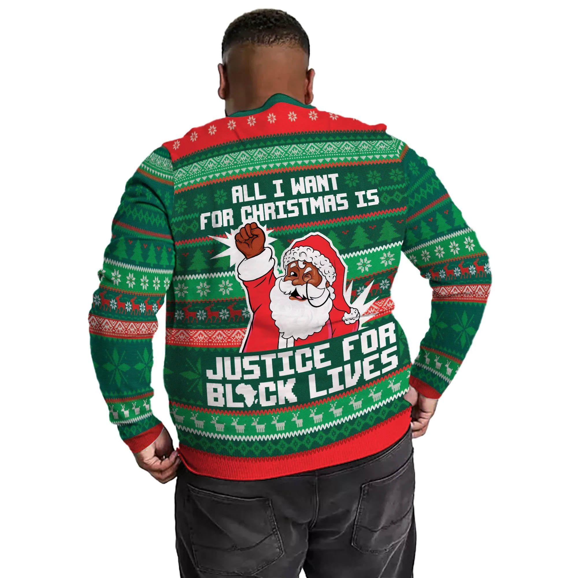 Justice for Black Lives Ugly Sweatshirt