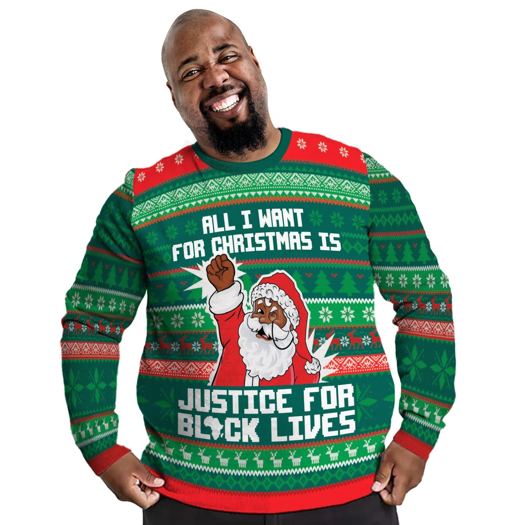 Justice for Black Lives Ugly Sweatshirt