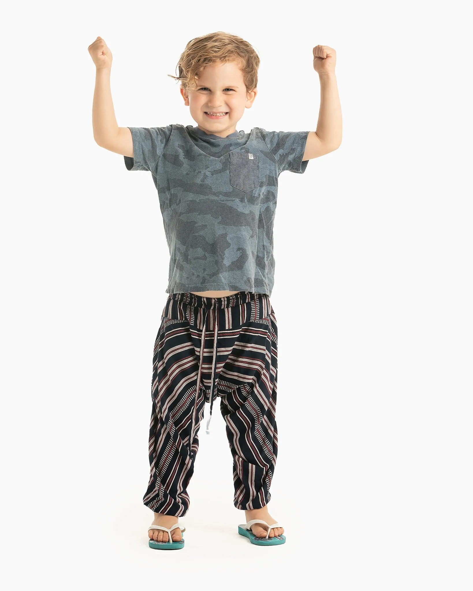 Kids Chainlink Harem Pants