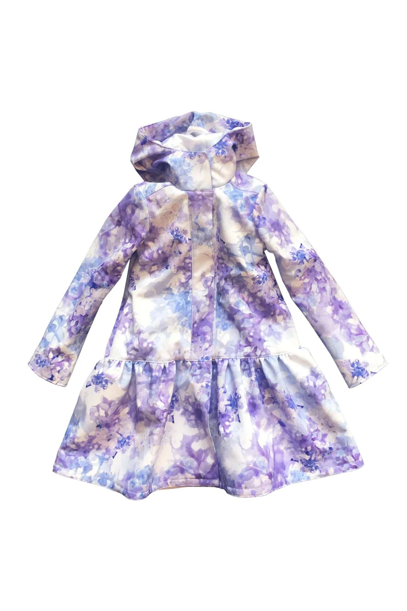 Kids' Trapeze Raincoat Light Blue