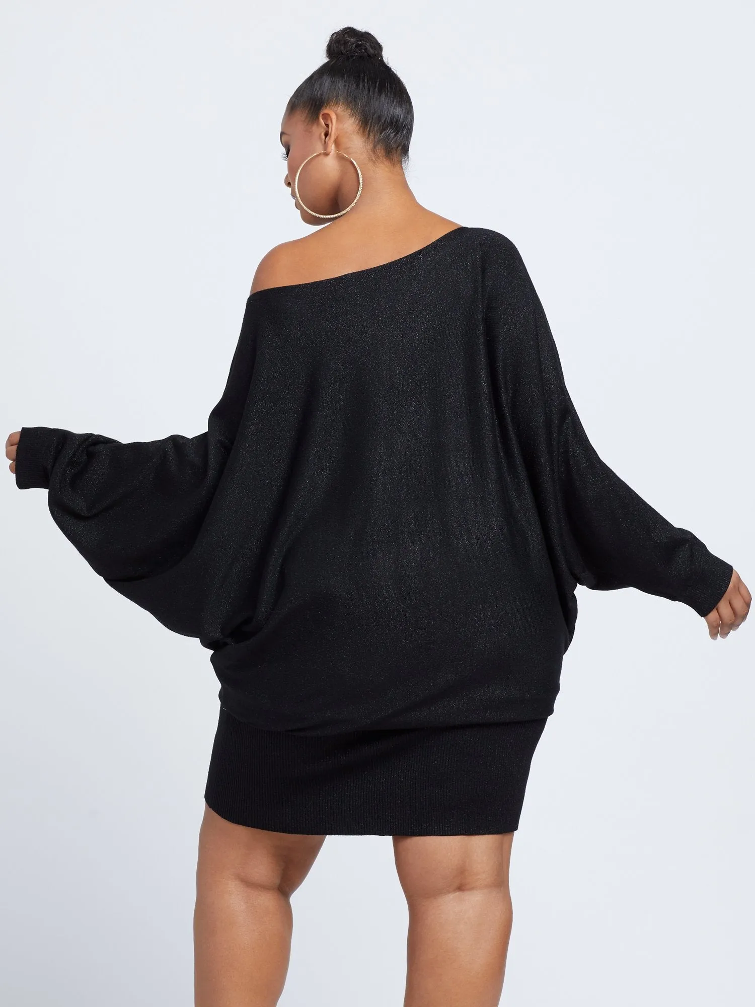 Larina Dolman Sleeve Sweater Dress