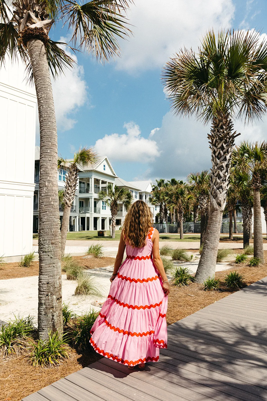 Leap Of Faith Midi Dress - Berry Pink