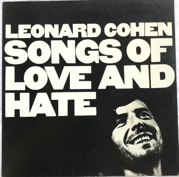 Leonard Cohen - Songs Of Love And Hate (LP, Album, Pit) (VG)