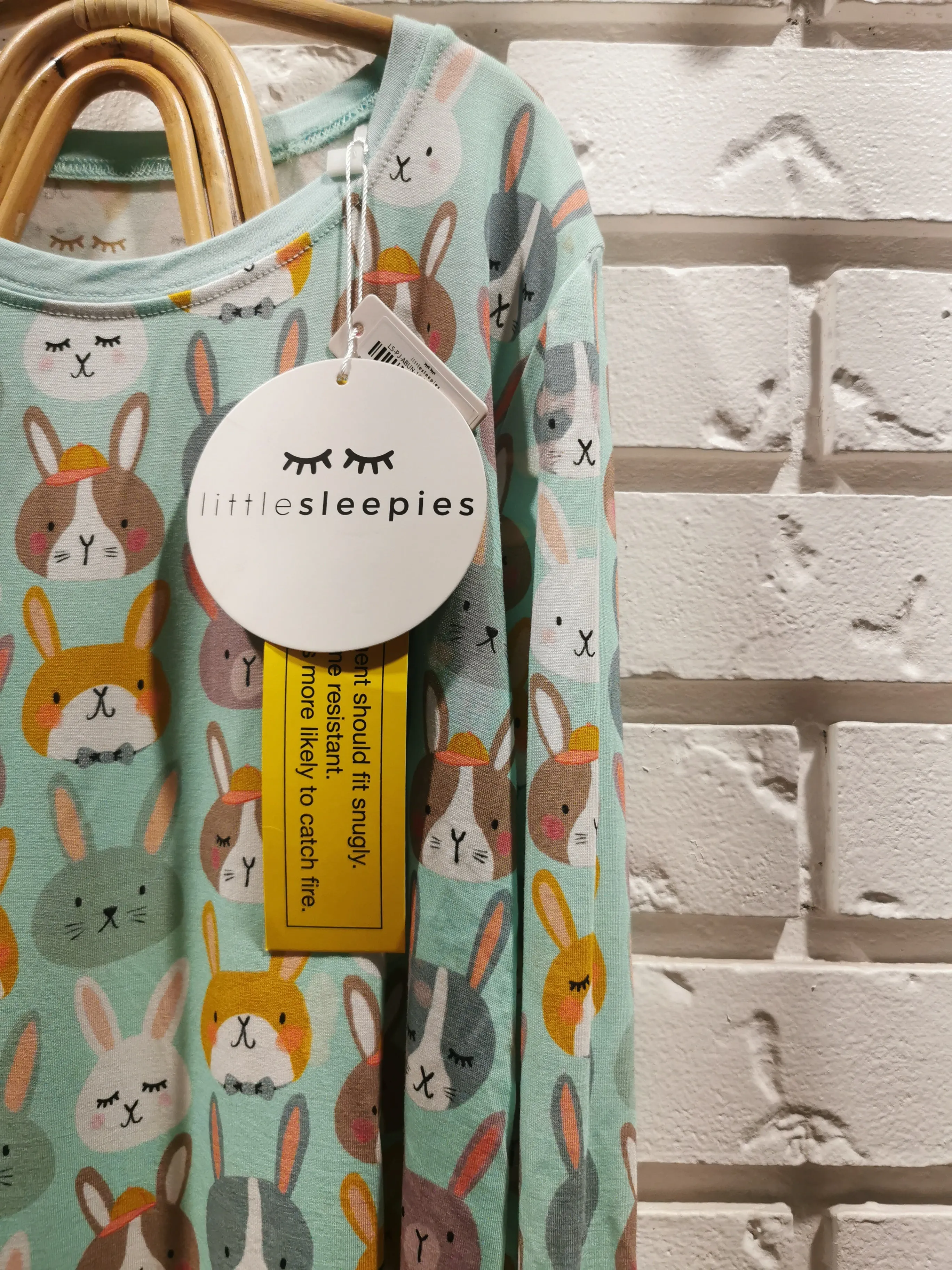 Little Sleepies 2 Piece Pajamas in Rad Rabbits (9/10)