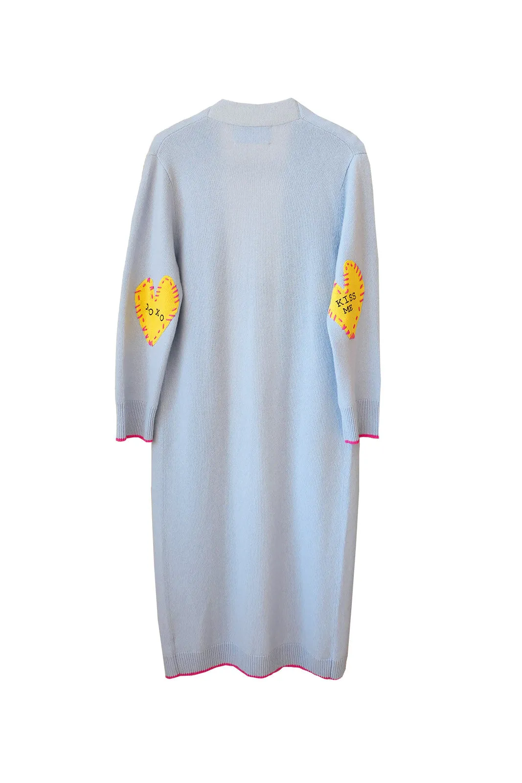 London Super Long Cardigan, Cloud