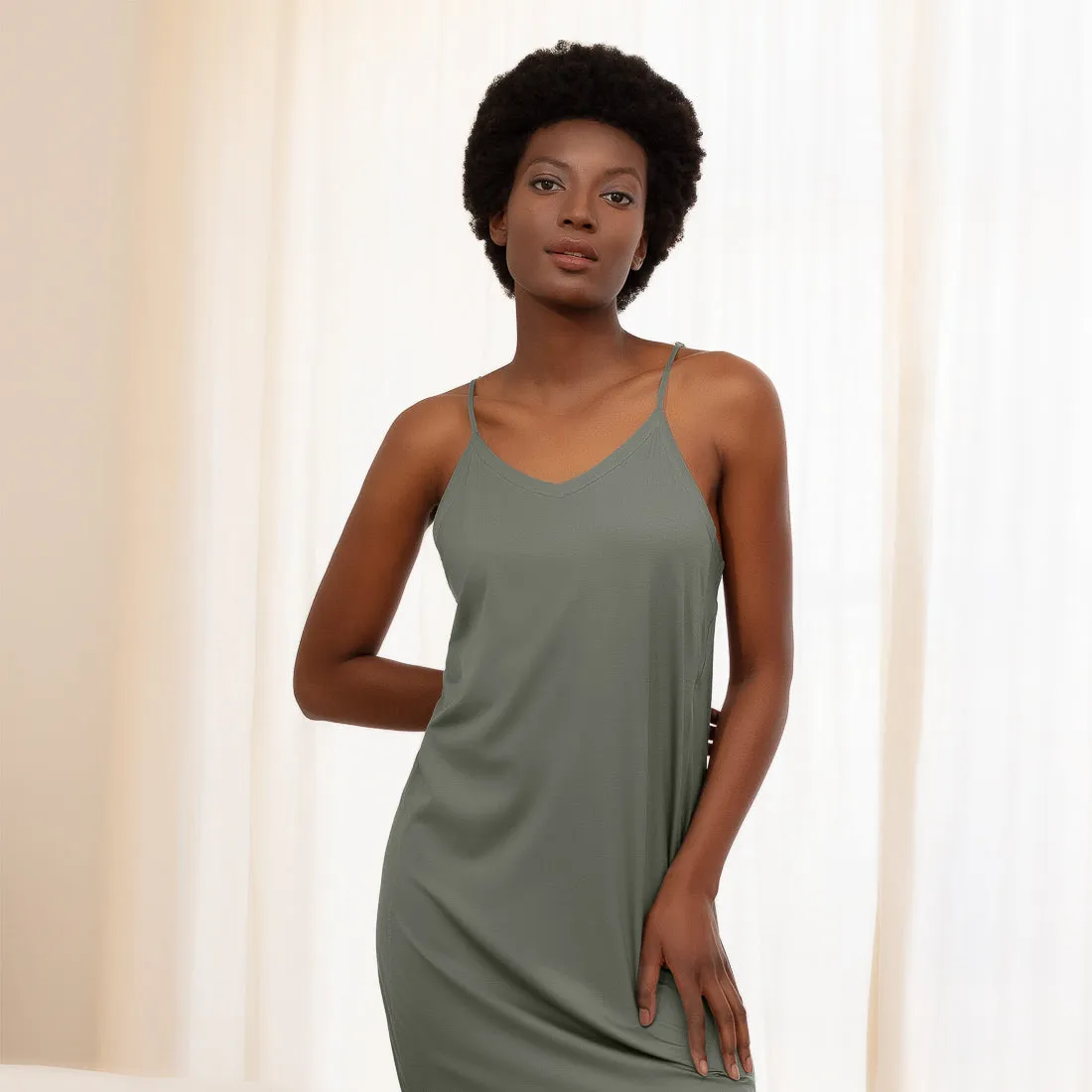 Long slip dress — NATTCOOL™