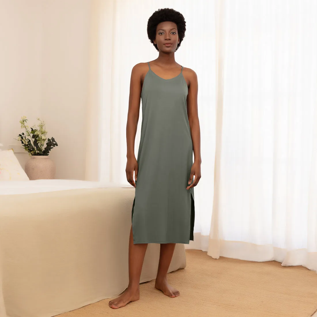 Long slip dress — NATTCOOL™