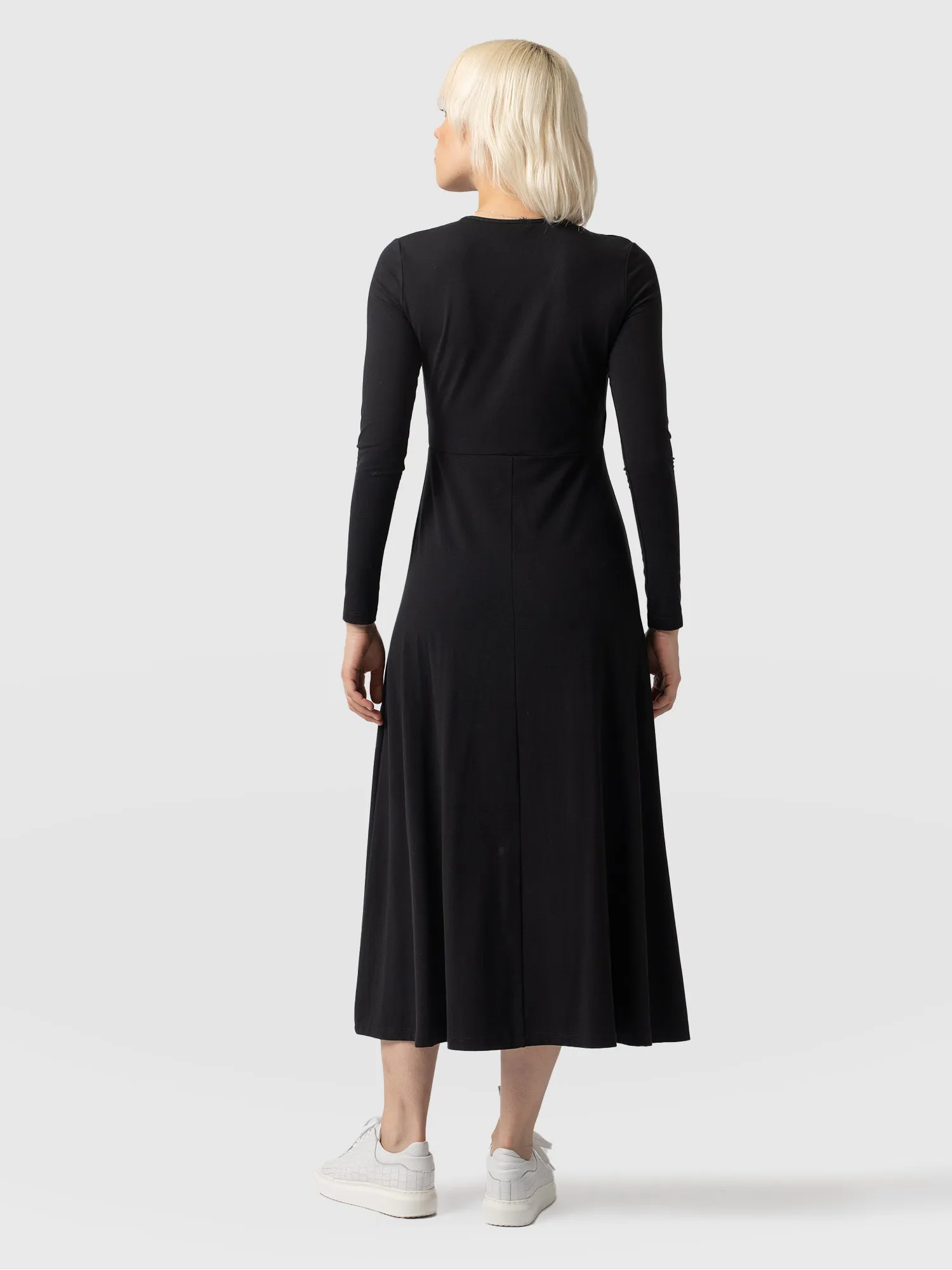 Maggie Wrap Dress - Black