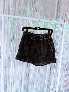 Marlow Corduroy Shorts - Black