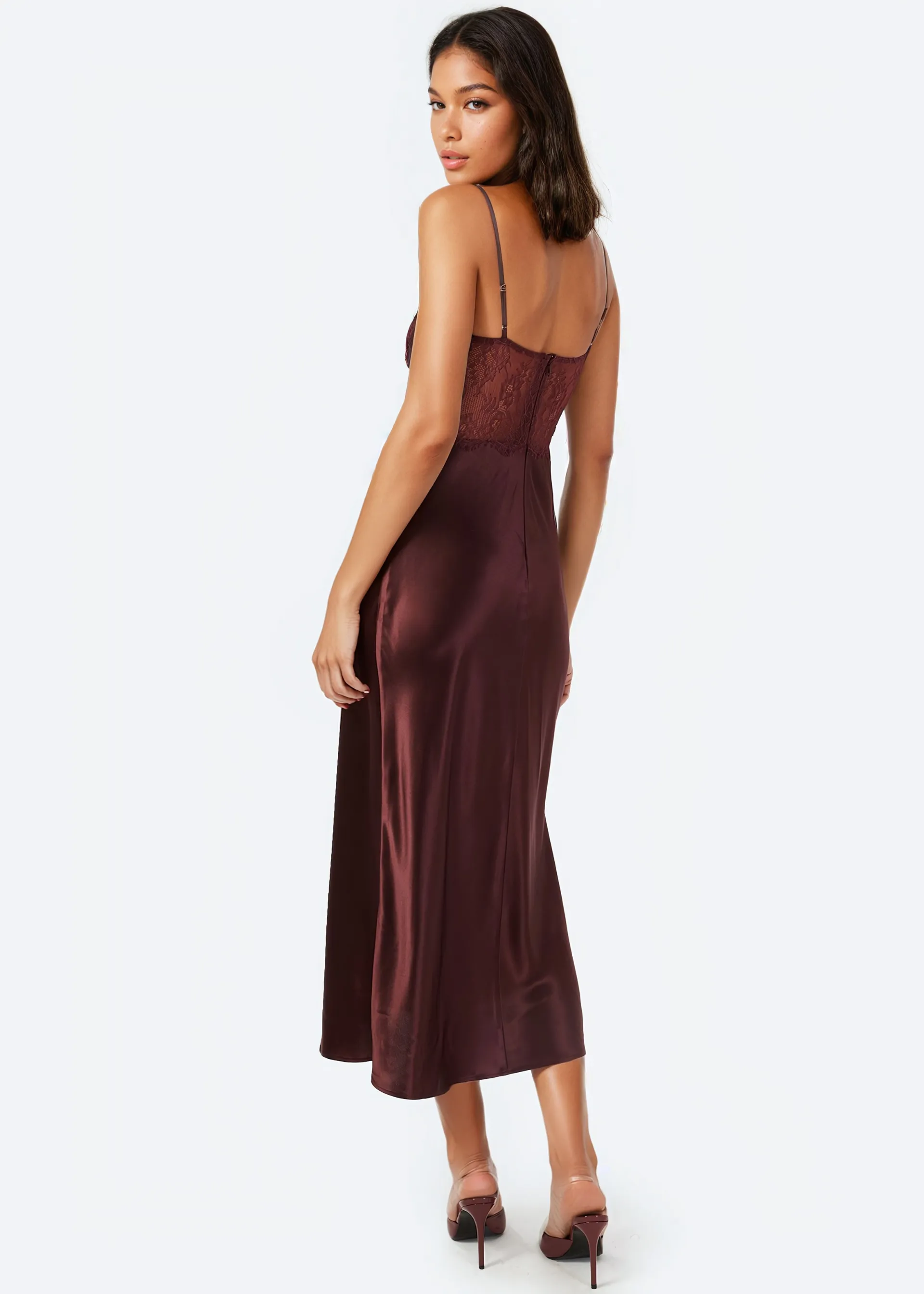 Maureen Dress Cranberry