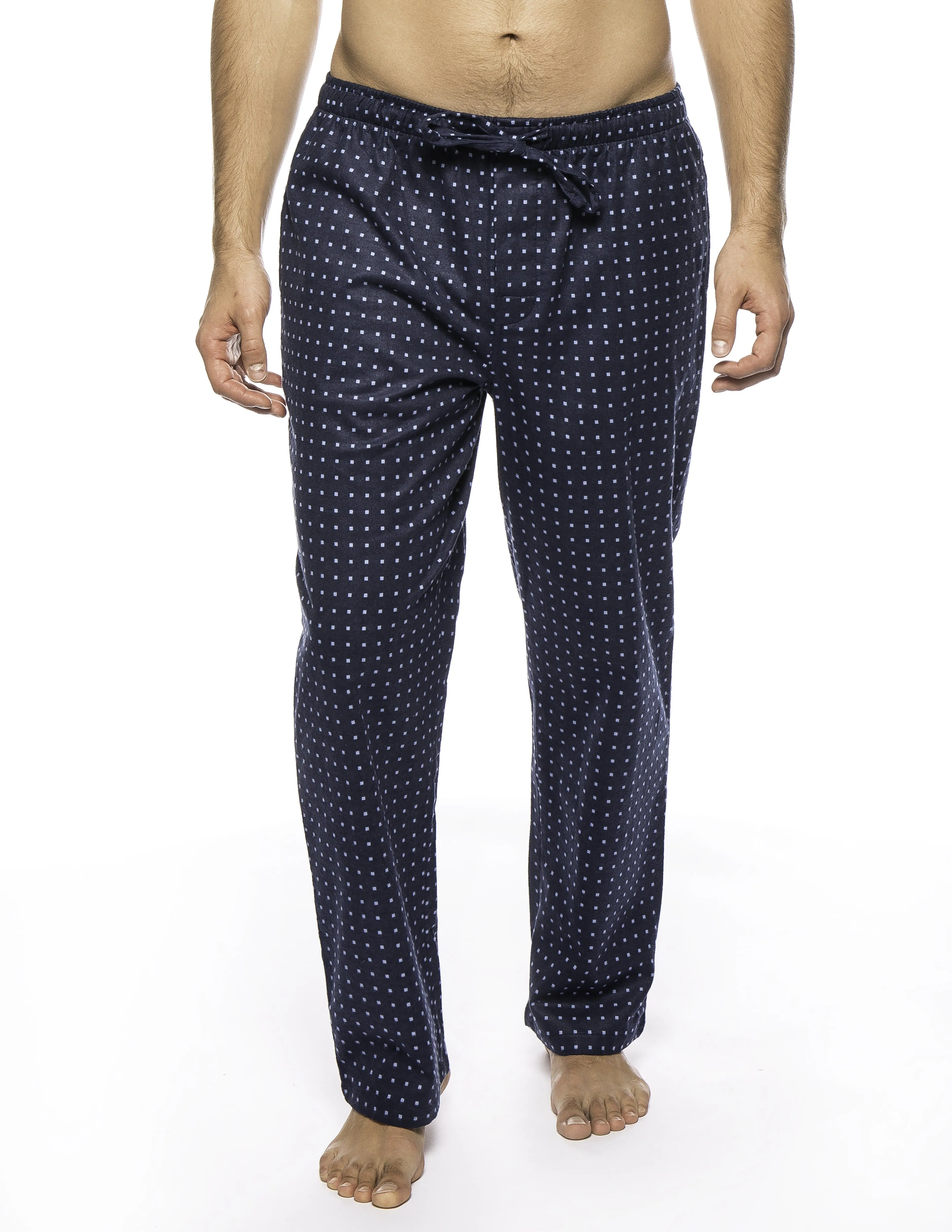 Men's 100% Cotton Flannel Lounge Pants