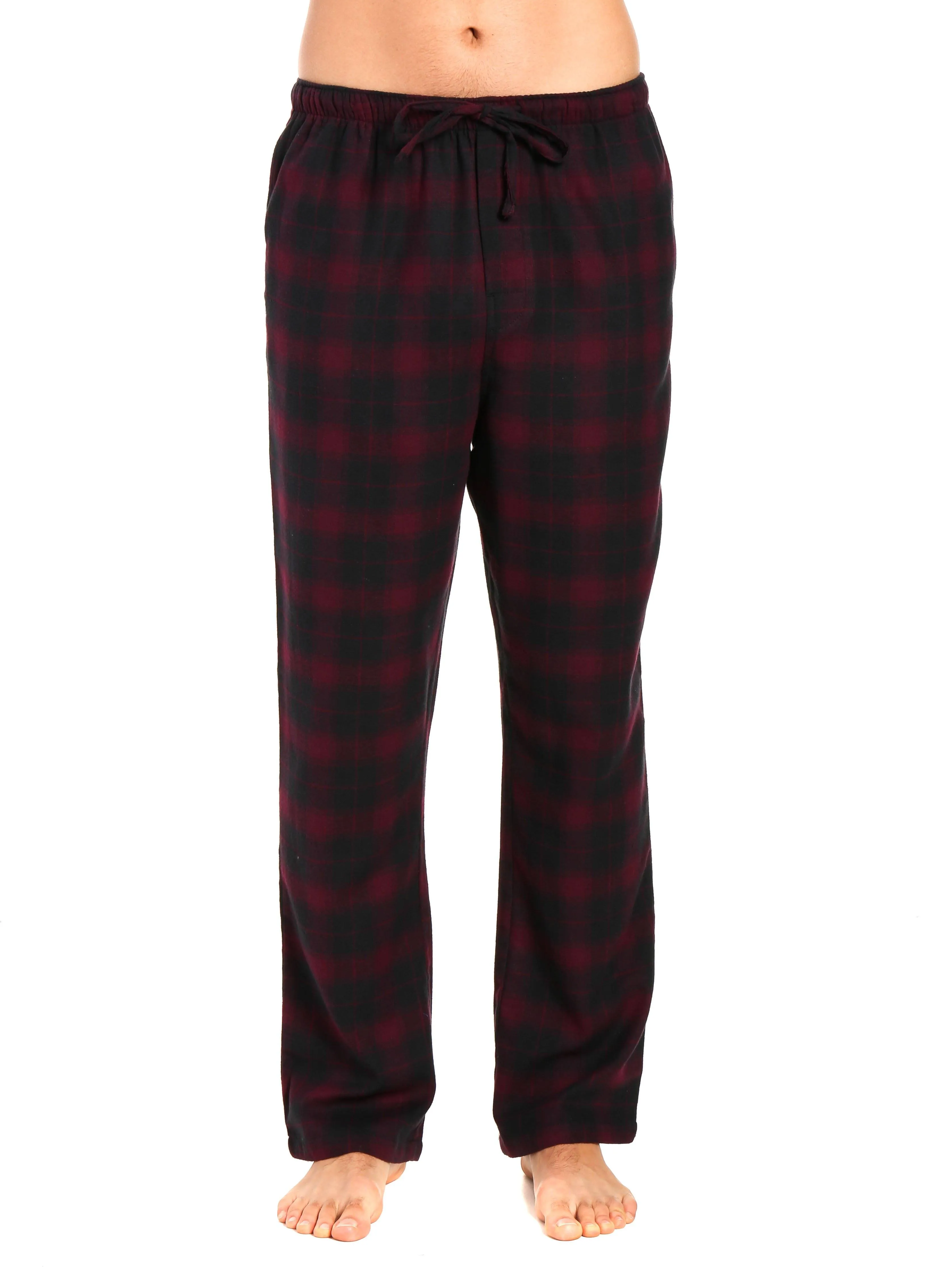 Men's 100% Cotton Flannel Lounge Pants