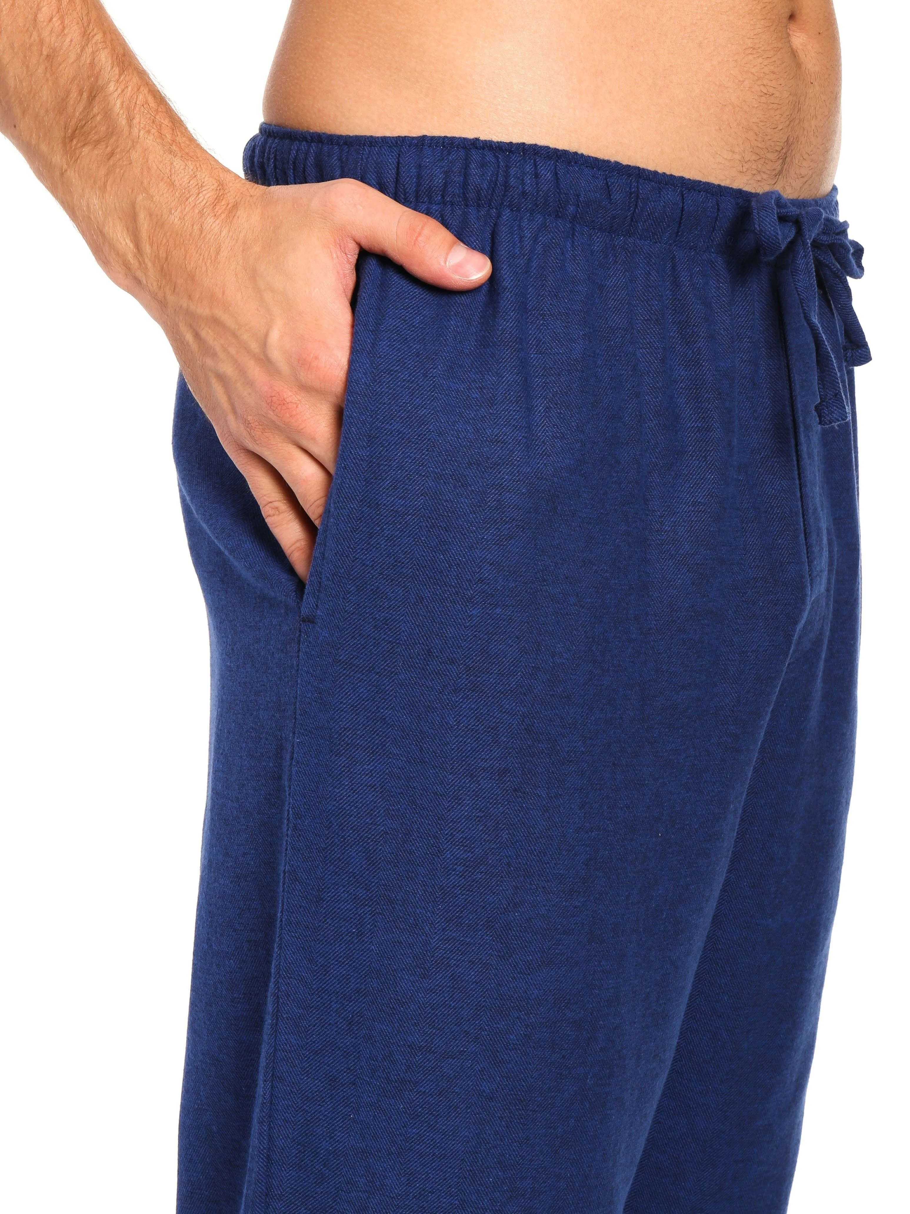 Men's 100% Cotton Flannel Lounge Pants