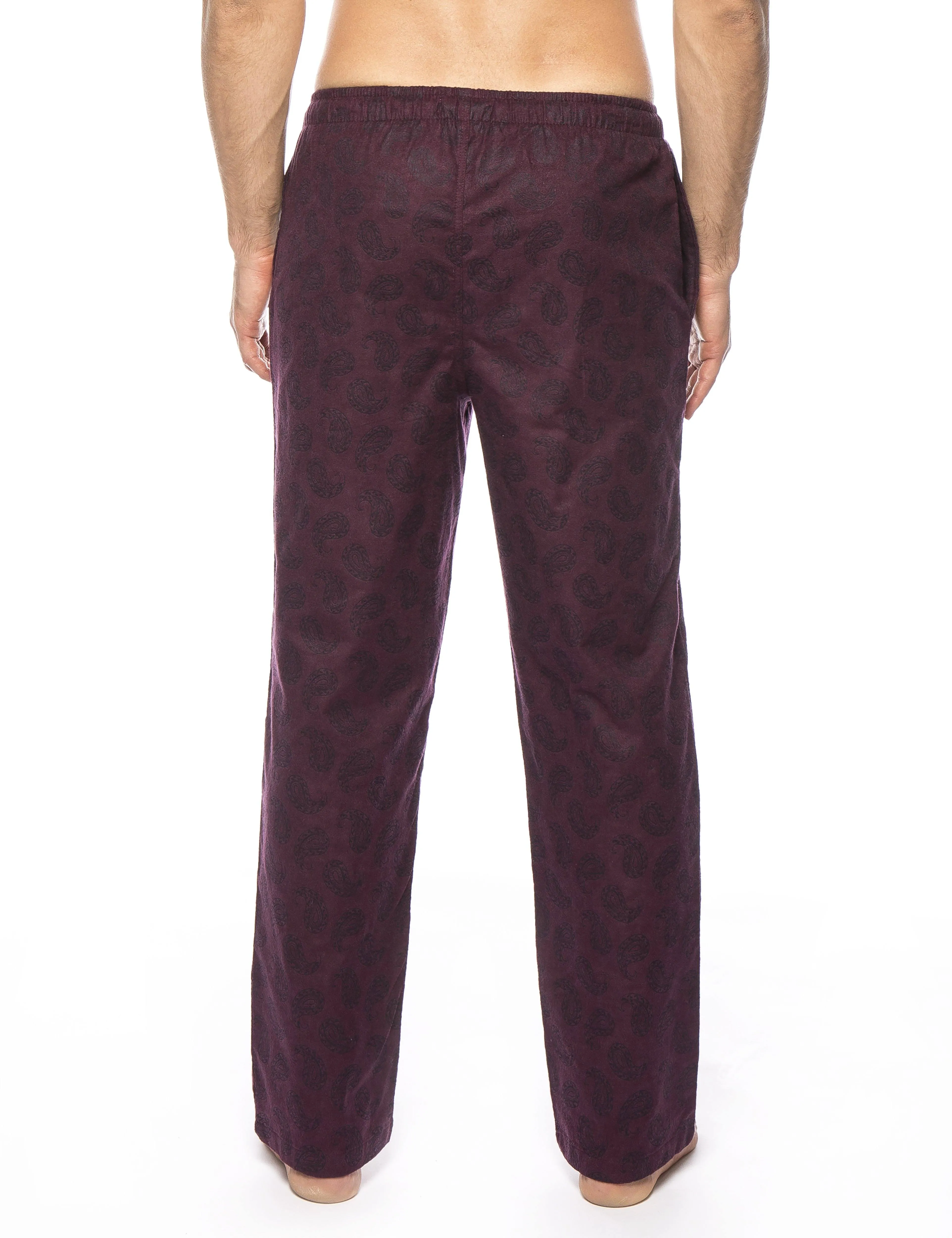 Men's 100% Cotton Flannel Lounge Pants