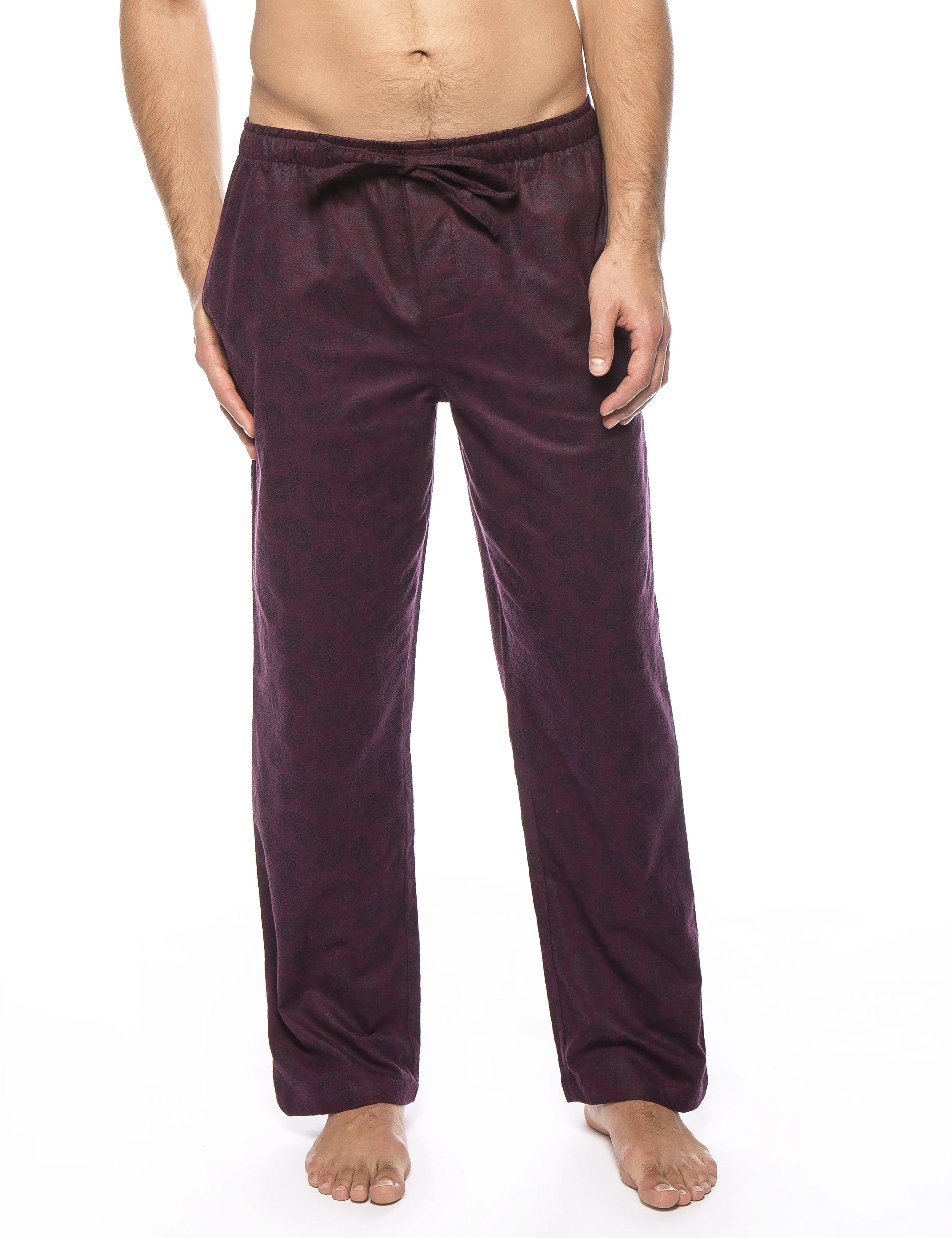 Men's 100% Cotton Flannel Lounge Pants