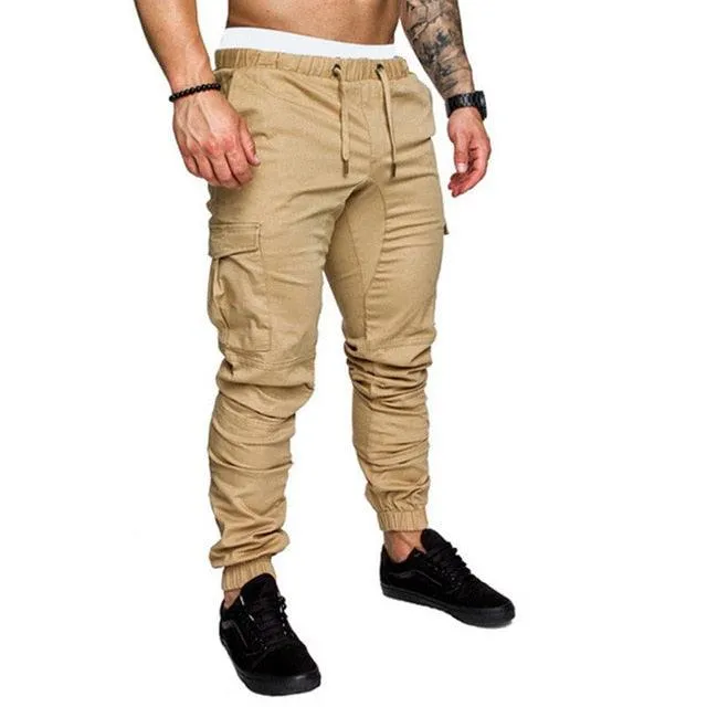 Men's Joggers Pants - New Men's Sweatpants Leisure Cotton Men's Joggers Casual Sweatpants (TG4)(TG1)(F9)(F11)