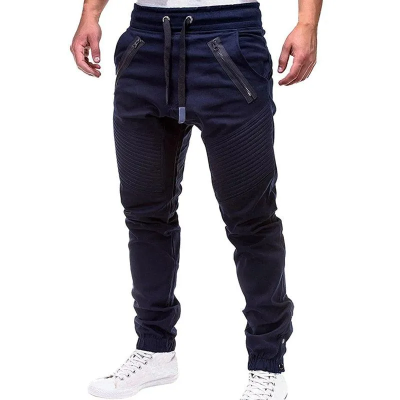 Men's Joggers Pants - New Men's Sweatpants Leisure Cotton Men's Joggers Casual Sweatpants (TG4)(TG1)(F9)(F11)