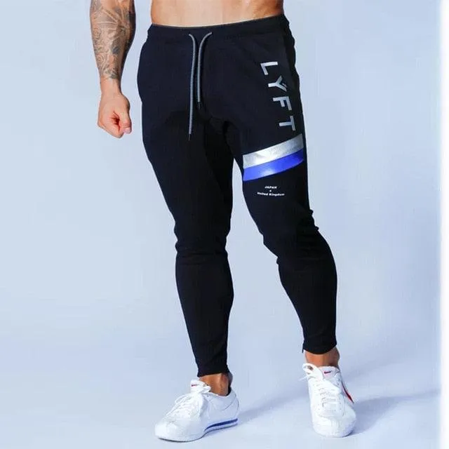 Men's Sweatpants Fitness Bodybuilding Pants - Casual Print Men's Joggers Pants (D9)(TG4)