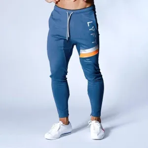 Men's Sweatpants Fitness Bodybuilding Pants - Casual Print Men's Joggers Pants (D9)(TG4)