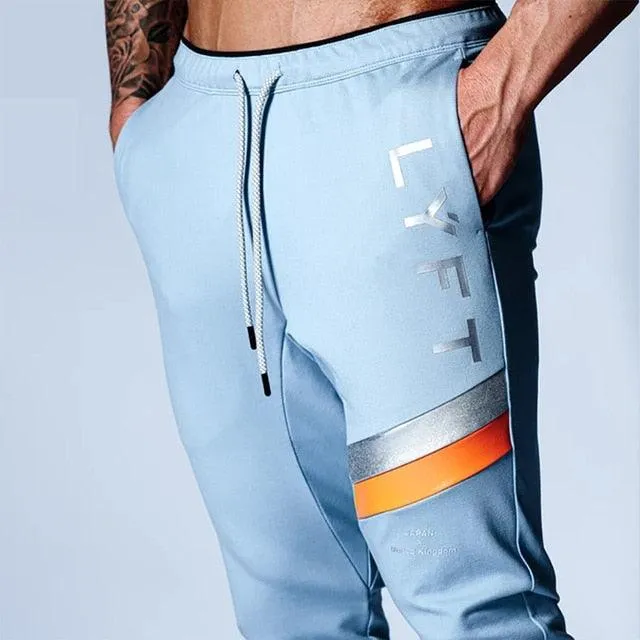 Men's Sweatpants Fitness Bodybuilding Pants - Casual Print Men's Joggers Pants (D9)(TG4)