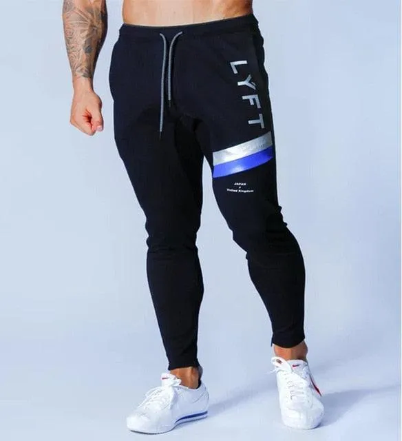 Men's Sweatpants Fitness Bodybuilding Pants - Casual Print Men's Joggers Pants (D9)(TG4)