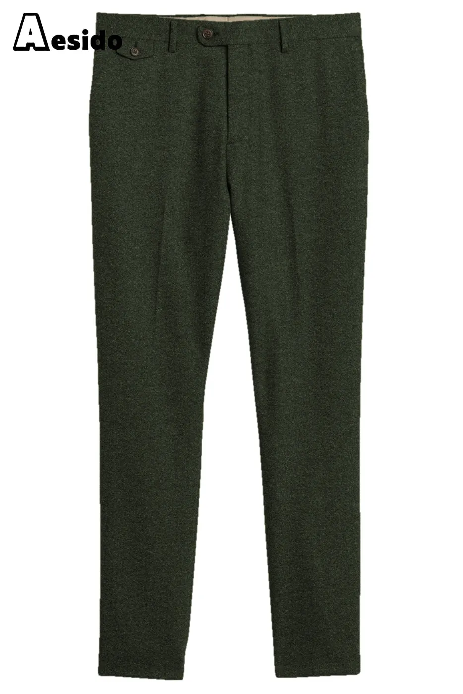 Men's Wool Tweed Trousers