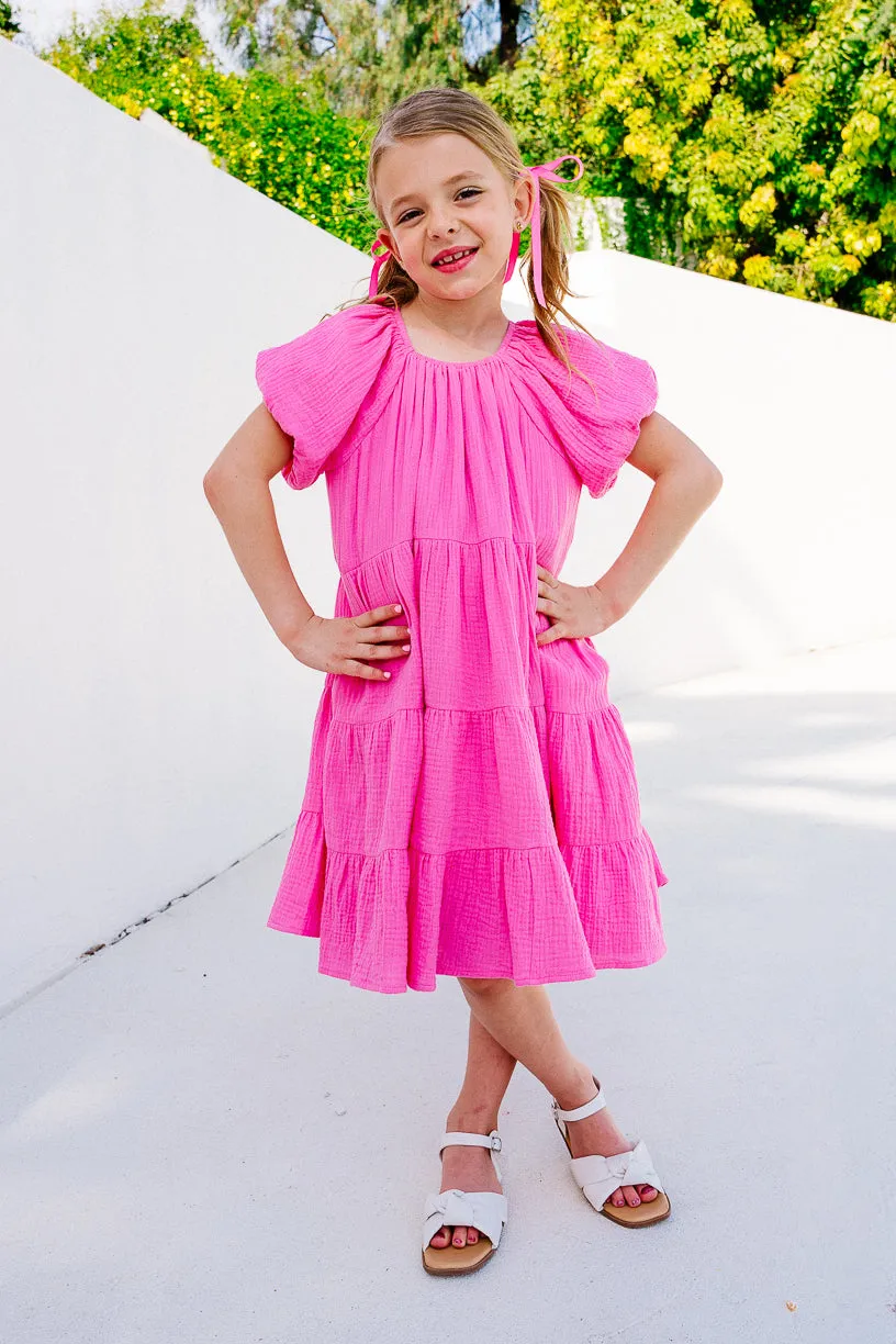 Mini Harvey Dress in Pink - FINAL SALE