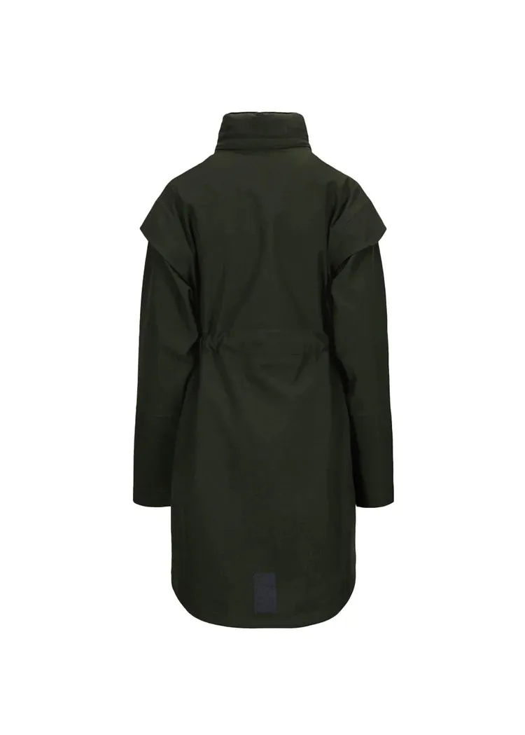 Monsun Coat Rosin Dark Green