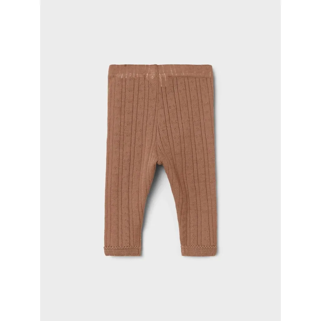 Naima Wool Leggings - Beaver Fur