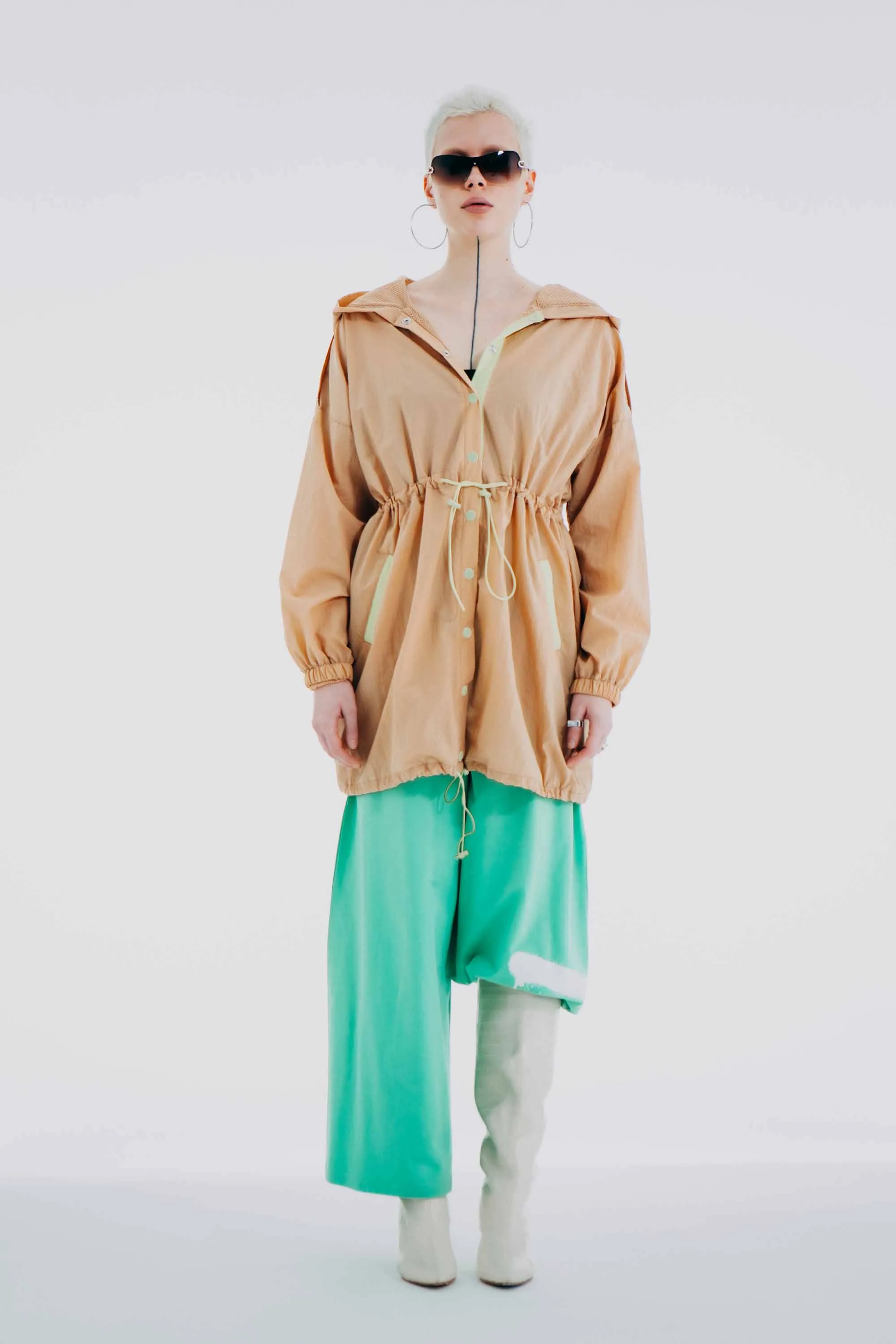 Oversized Adjustable Raincoat