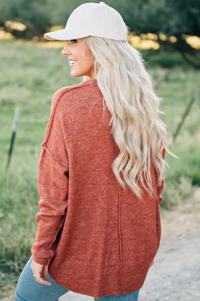 Oversized Pocket Sweater