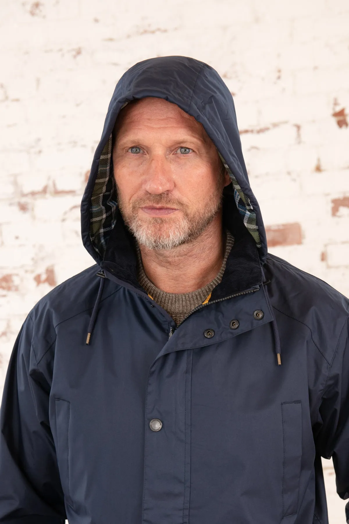 Oxford Raincoat - Navy